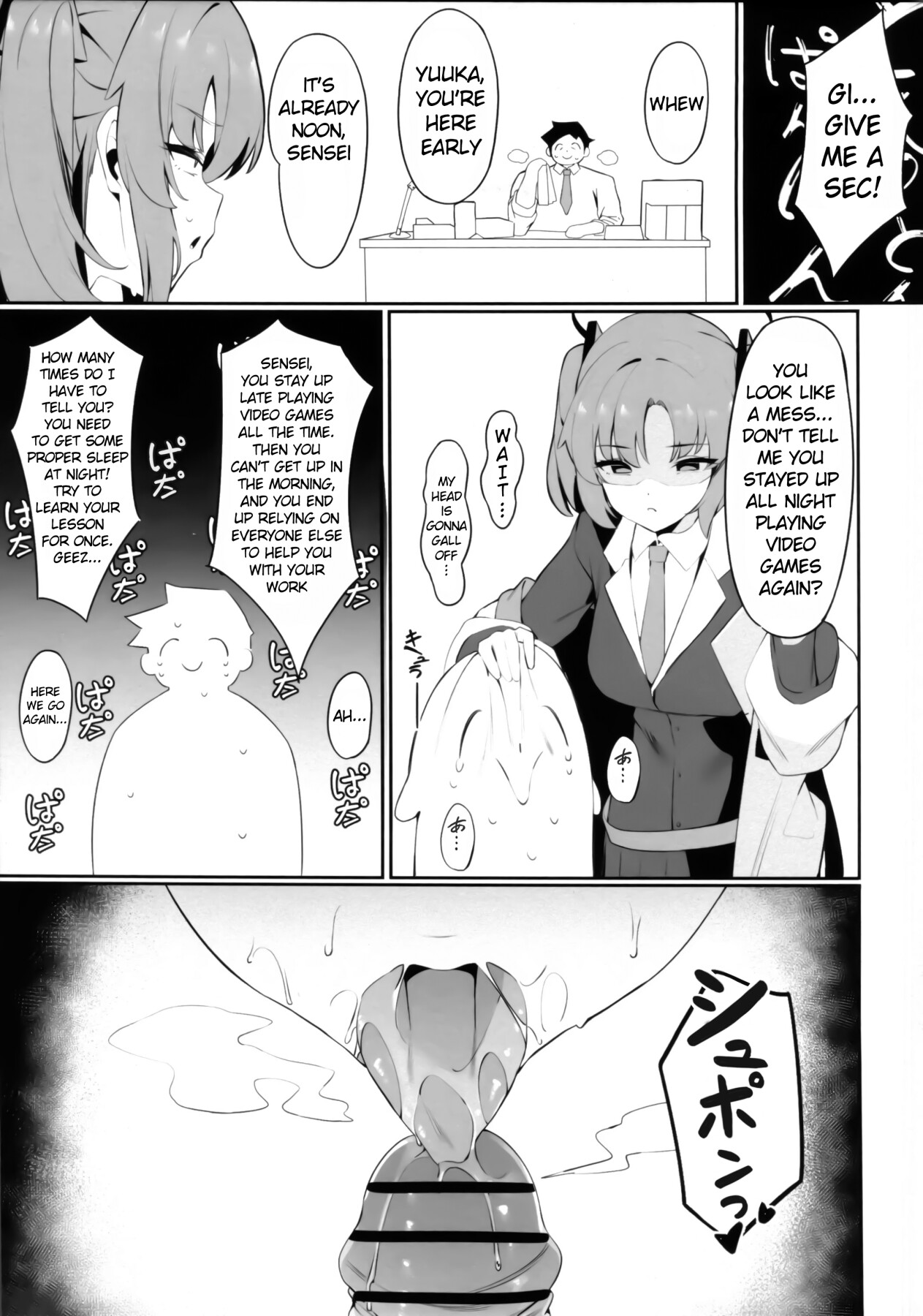 Hentai Manga Comic-President Rio's Apology Sex 2-Read-6